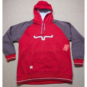 KIMES RANCH Amigo - Women's Red Cotton Blend Hoodie Size XXL NWT Retail $78